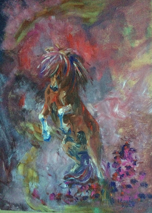 Wild, 25x35cm Portrait